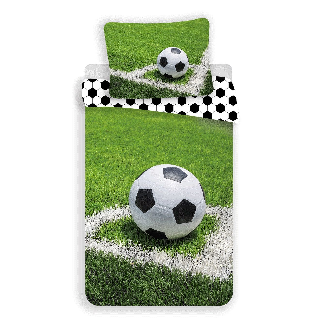 Jerry Fabrics Bettwäsche Football Baumwolle – günstig online kaufen