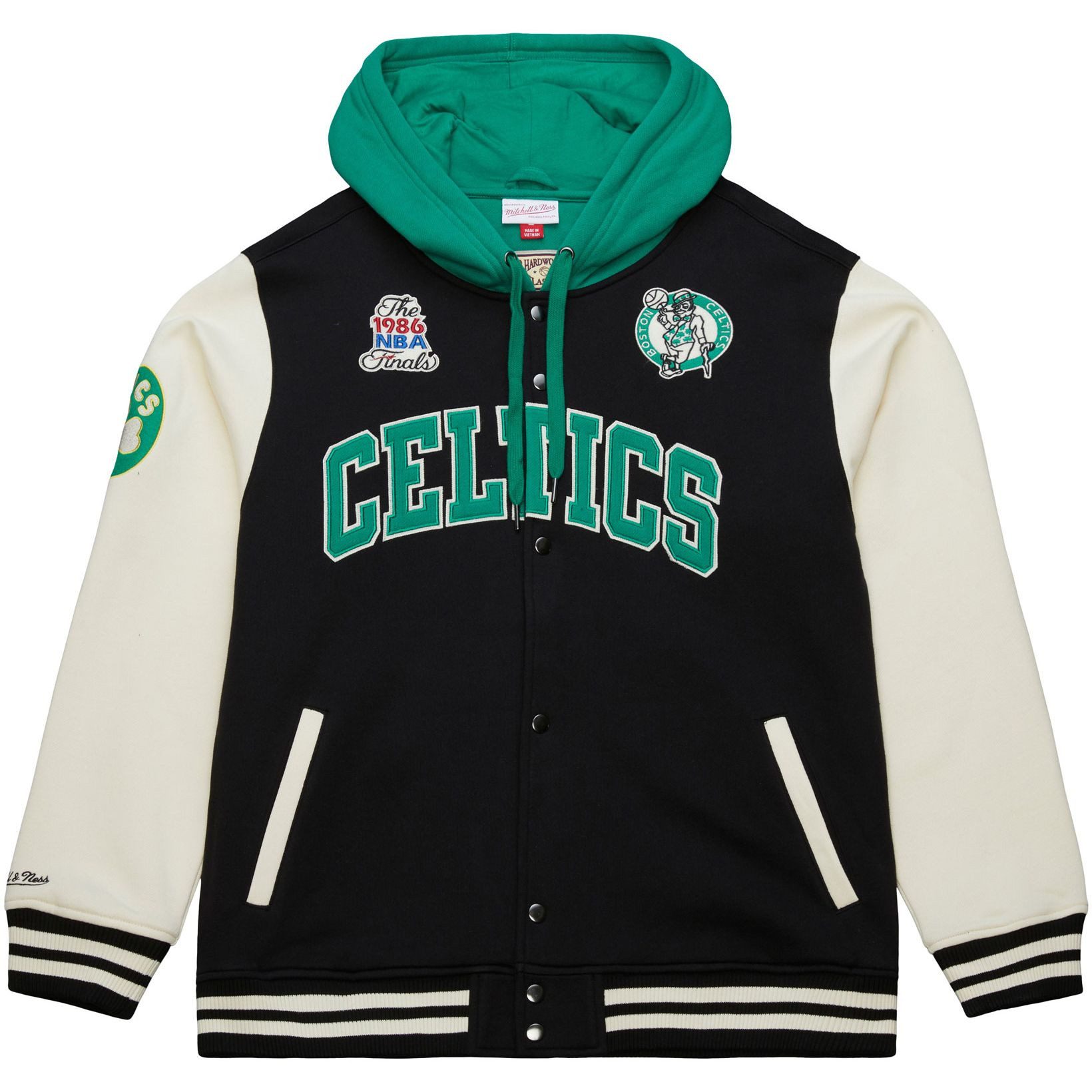 Mitchell & Ness Collegejacke Midweight Boston Celtics