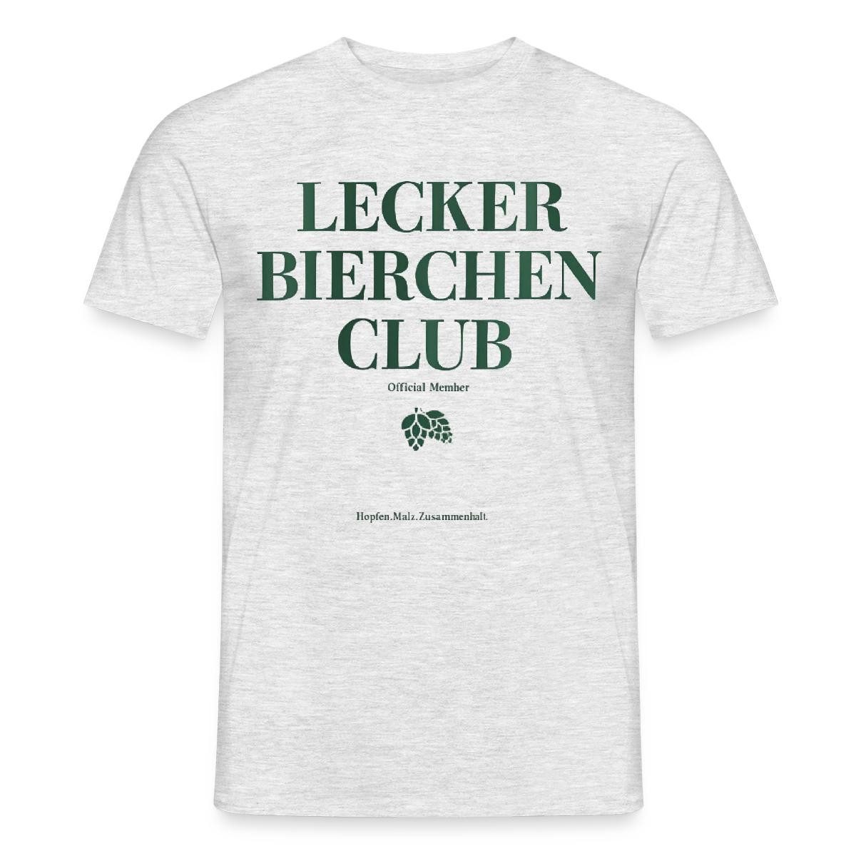Spreadshirt T-Shirt Lecker Bierchen Club Official Member Männer T-Shirt (1-tlg)