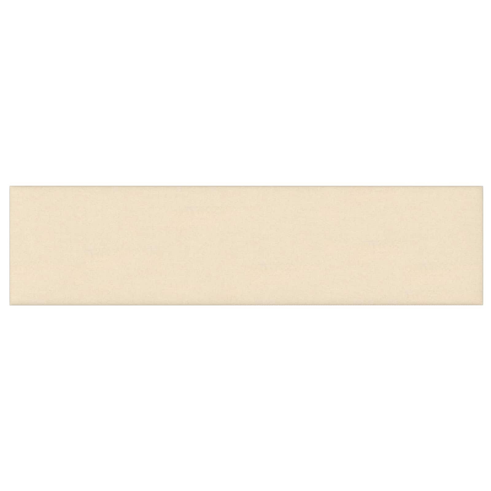 vidaXL Wandpaneel Wandkopfteilen 12 stk. 60 x 15 cm Creme Stoff, (12-tlg)
