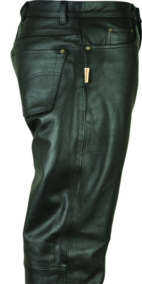 Fuente Leather Wears Lederhose Klassische Lederhose lang Herren - Lederjean günstig online kaufen