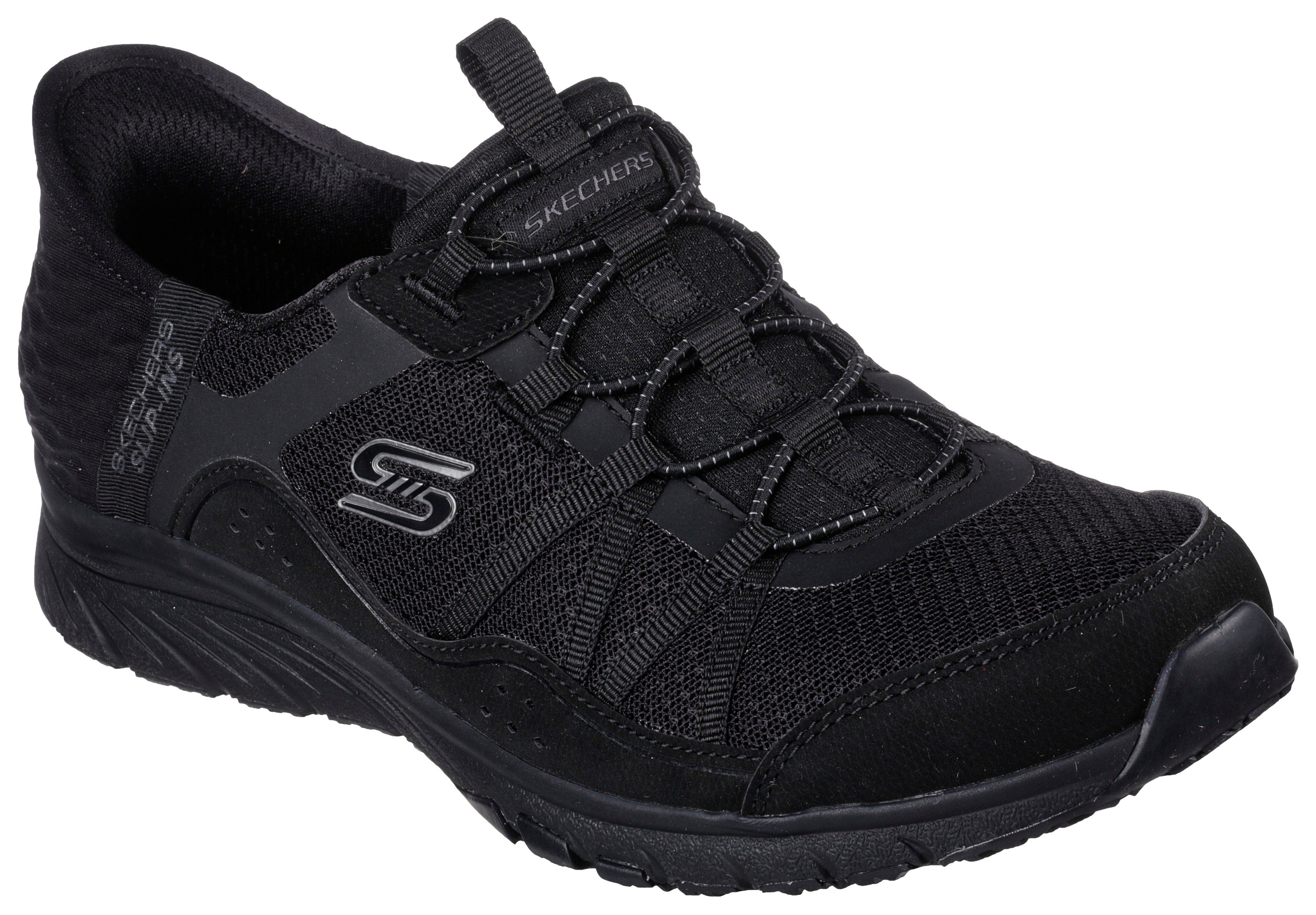 Skechers GRATIS SPORT-AWE INSPIRING Slip-On Sneaker im monochromen Look