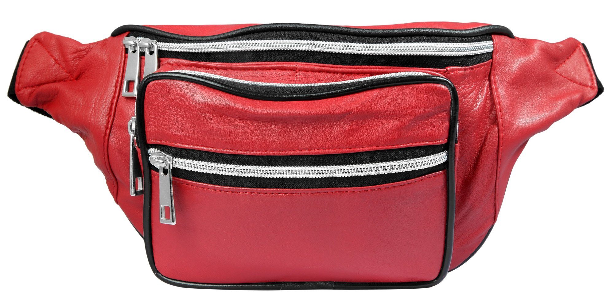 STEINMEISTER Bauchtasche Siham Unisex Gürteltasche Hüfttasche aus Echtleder