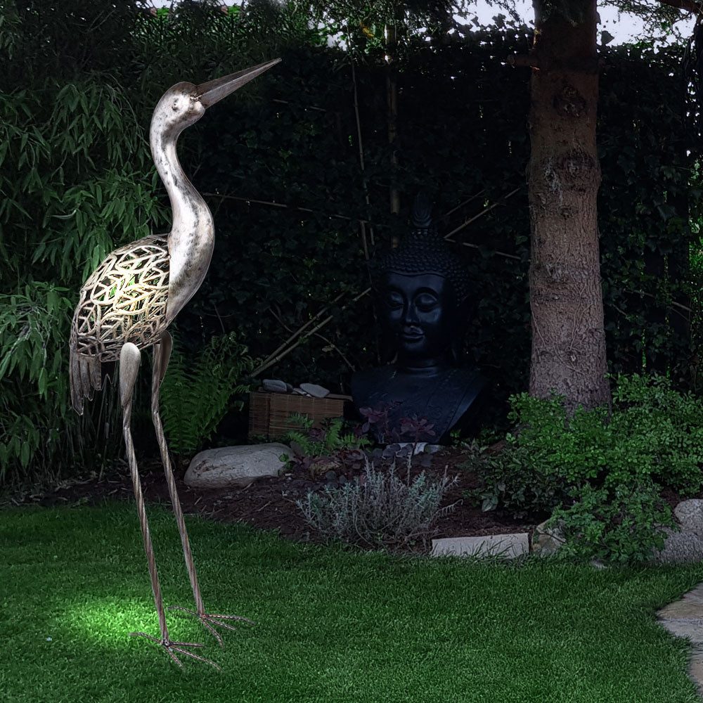 etc-shop LED Dekofigur, LED-Leuchtmittel fest verbaut, Gartendeko Figuren LED Figuren für Garten Gartendeko