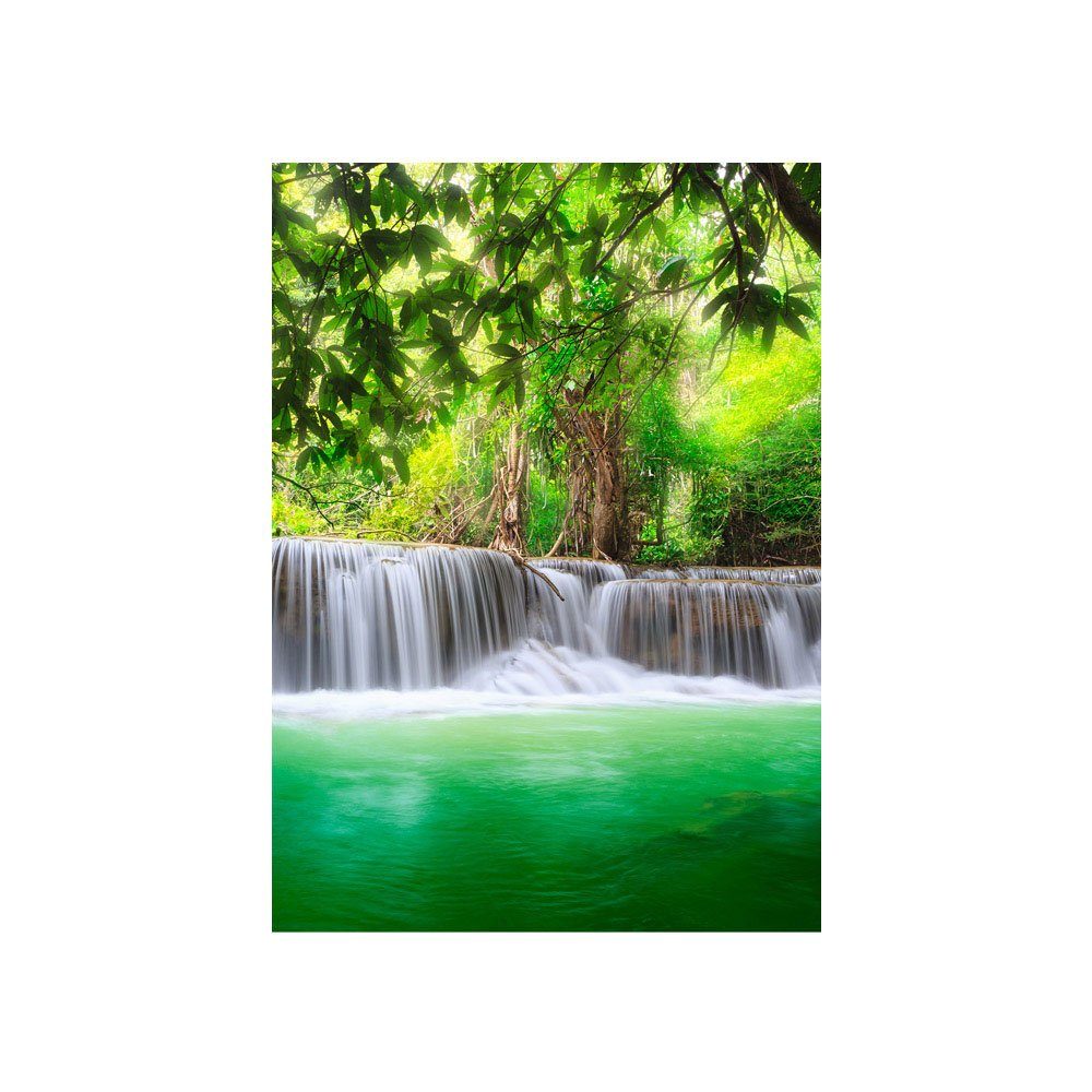 Fototapete liwwing Fototapete Wasser Thailand Meer Bäume no. See Wasserfall Natur 67, liwwing Wald