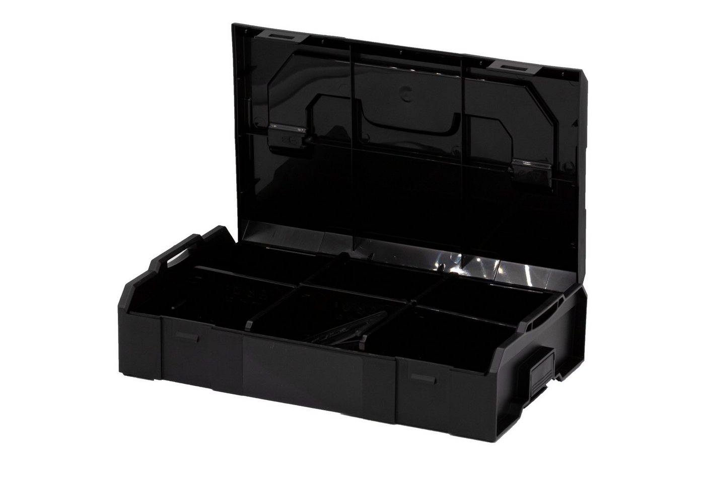 Thumbnail - PARCO Aufbewahrungsbox L-Boxx Mini schwarz leer
