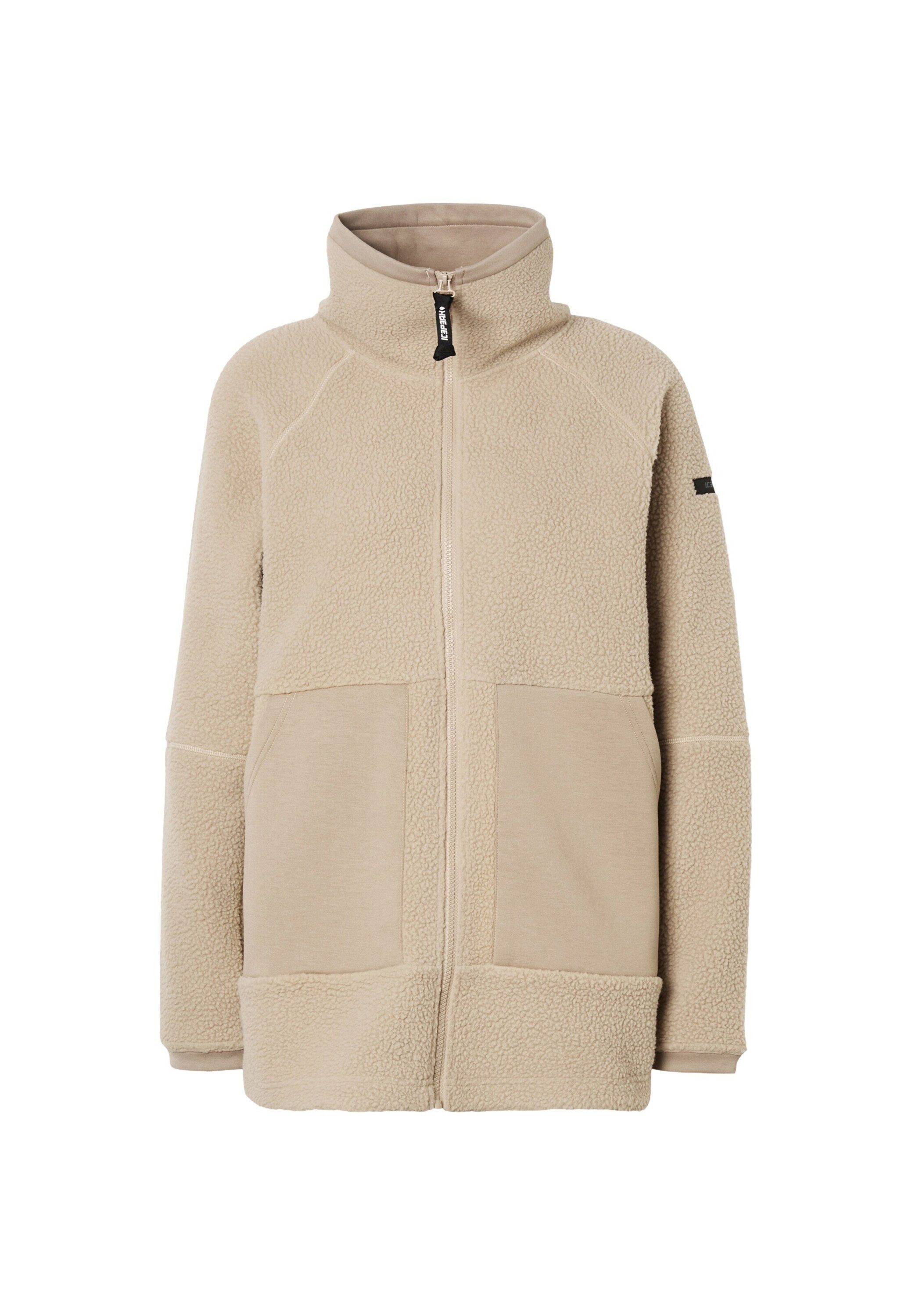Icepeak Fleecejacke ANDERA (1-St) Plain/ohne Details
