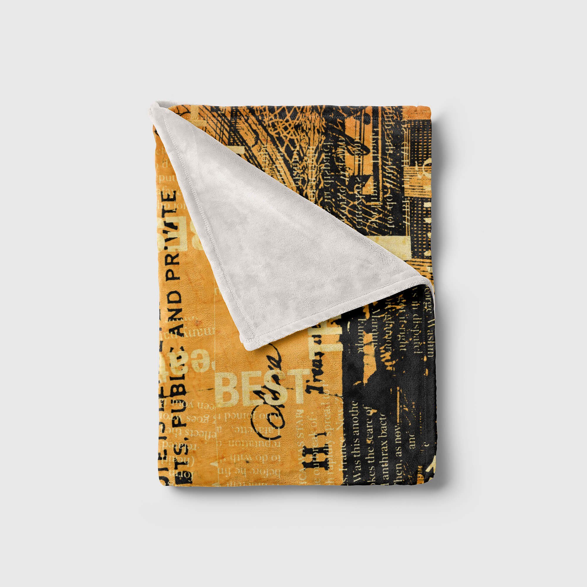 Sinus Handtuch Handtuch Baumwolle-Polyester-Mix Saunatuch Kunstvoll Kuscheldecke (1-St), Art C, Strandhandtuch Fotomotiv Dollar Handtücher mit
