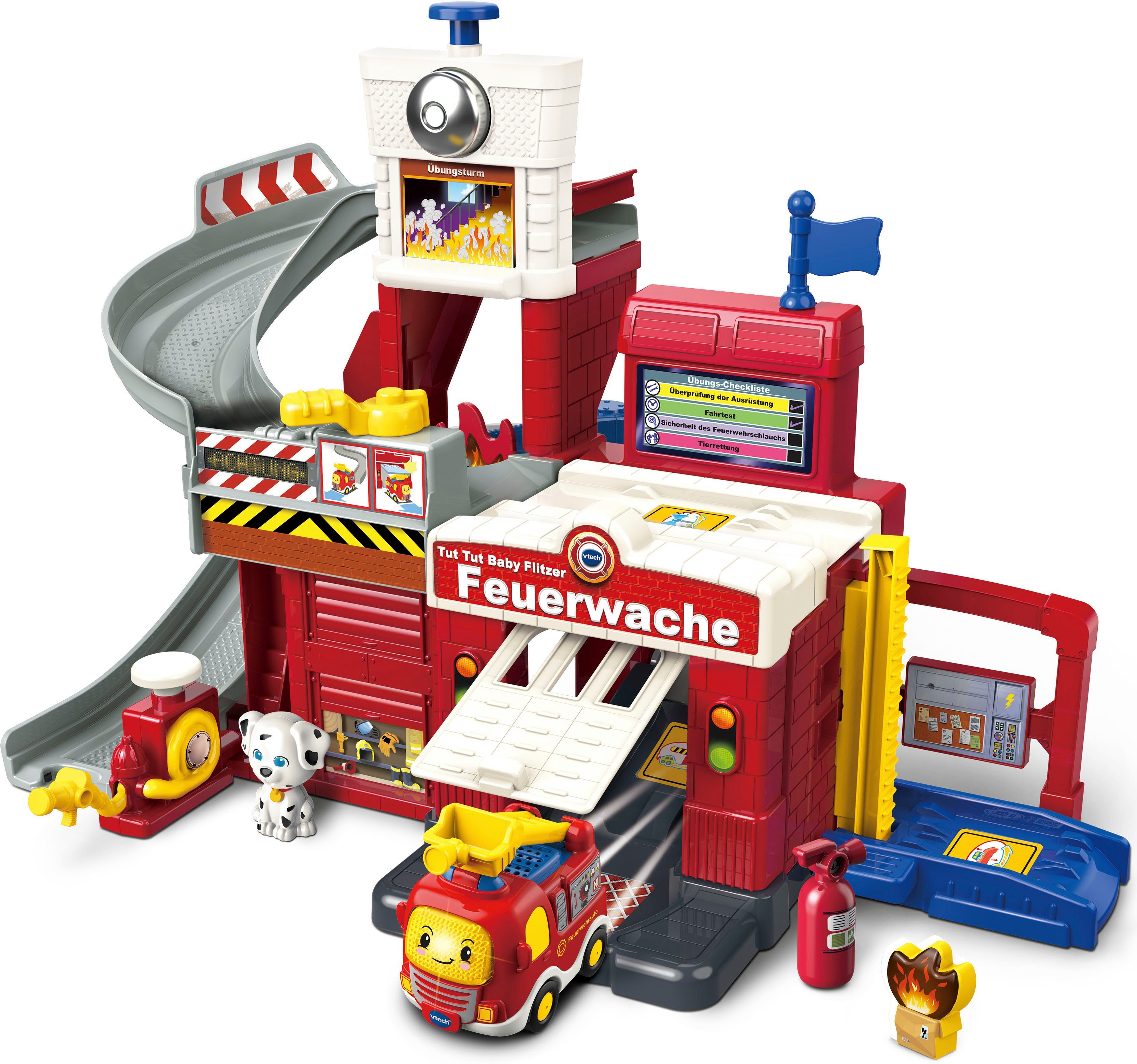 Vtech® Spielwelt Tut Tut Baby Flitzer, Feuerwache, mit Sound