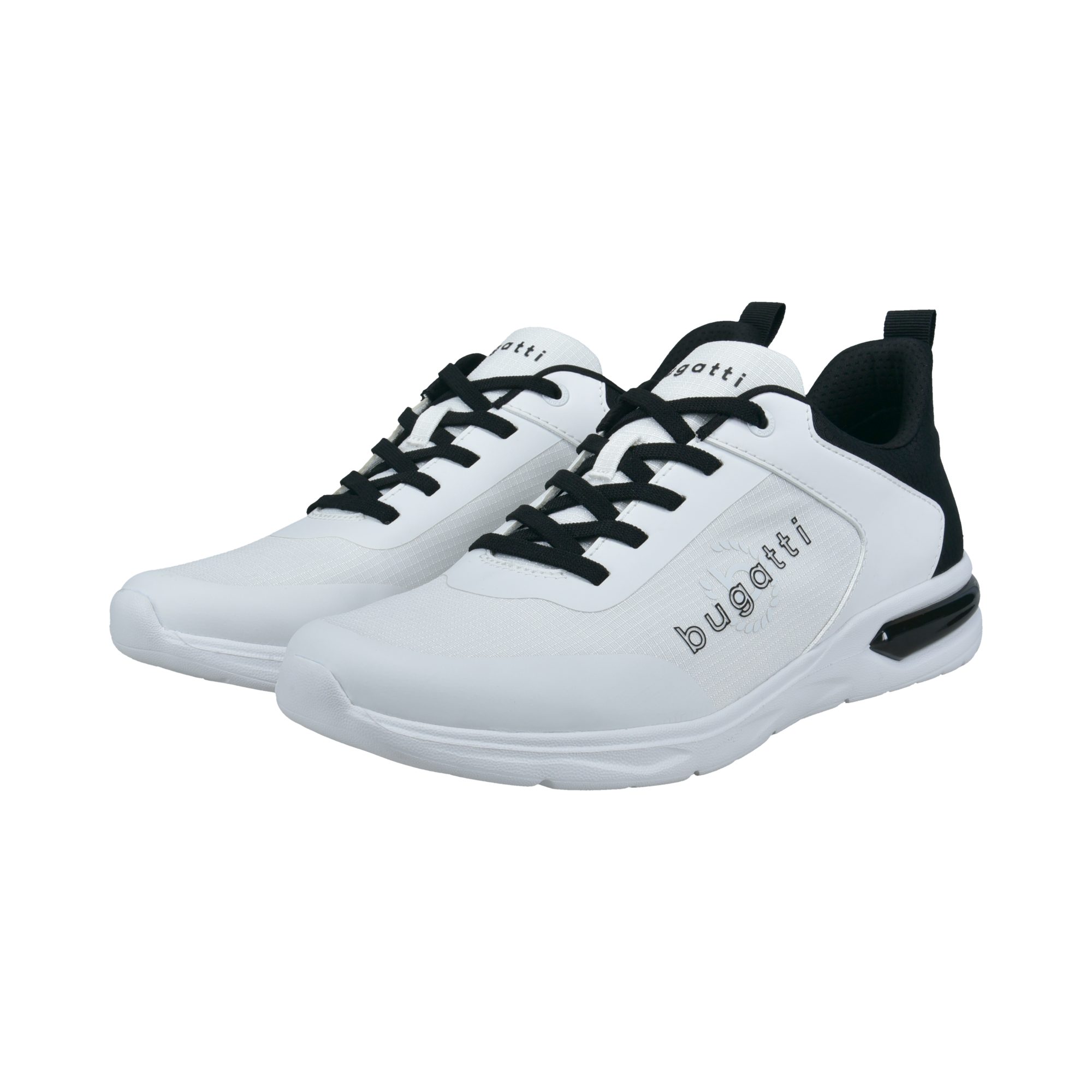 bugatti Sneaker Schnürschuh, Halbschuh, Freizeitsneaker mit Logoschriftzug
