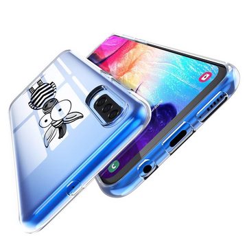 CoolGadget Handyhülle Handy Case Silikon Motiv Series für Samsung Galaxy J6 2018 5,6 Zoll, Hülle mit hochauflösendem Muster für Samsung J6 2018 Schutzhülle