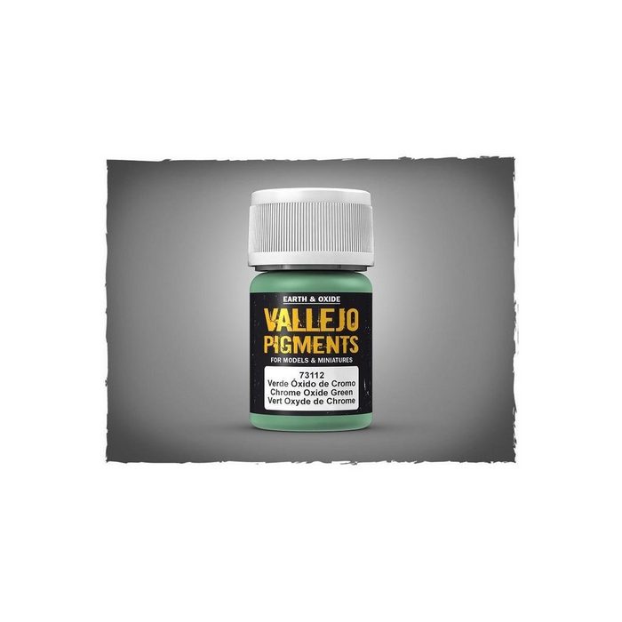 Vallejo Acrylfarbe VAL-73.112 - Pigments - Chrome Oxide Green 35 ml
