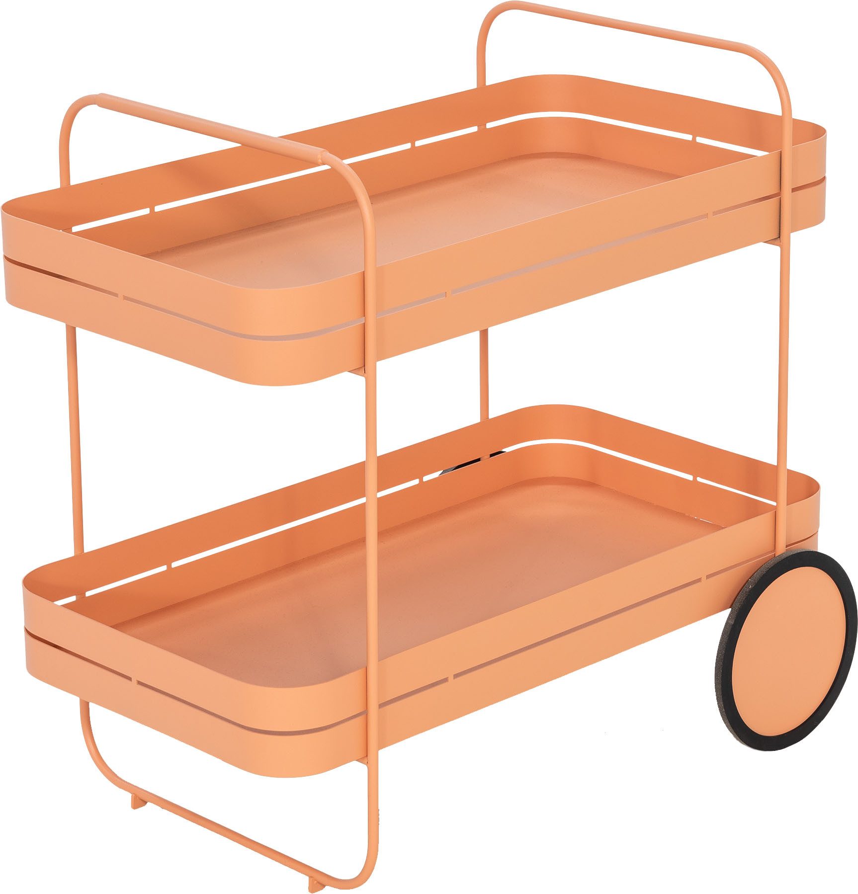 Spinder Design Servierwagen GIN & TROLLY, (1 St), Servierwagen aus Stahl mit Gummirädern