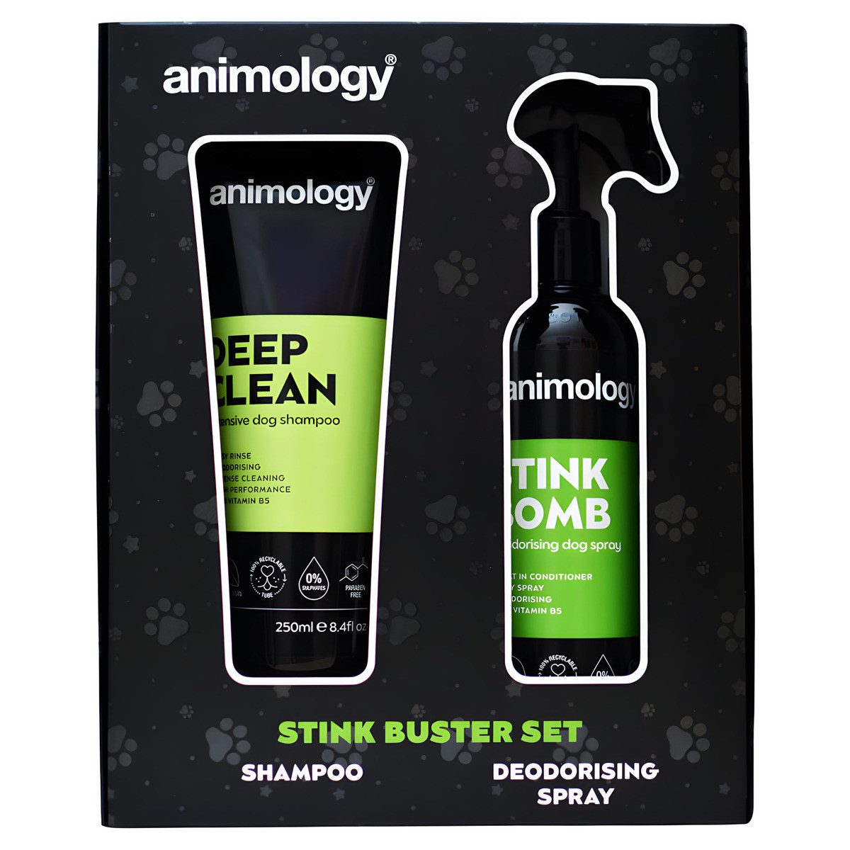 Fellbürste Geruchsentfernungs-Set Stink Buster Set