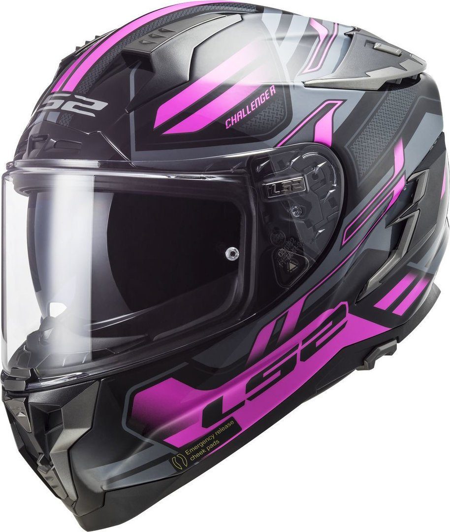Motorradhelm FF327 Challenger Spin Helm