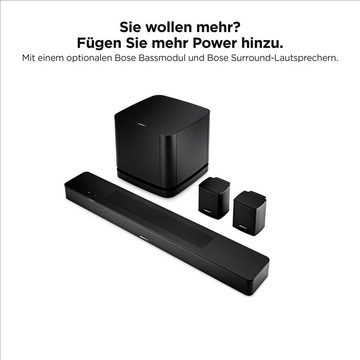 Bose Smart 600 Home Cinema Stereo Soundbar (Bluetooth, WLAN, Set: Soundbar 600 + Bass 500 + Rear Speaker)