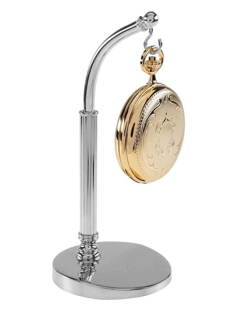 Hermann Jäckle Taschenuhr -Ständer S5 für 1 Taschenuhr, verchromt