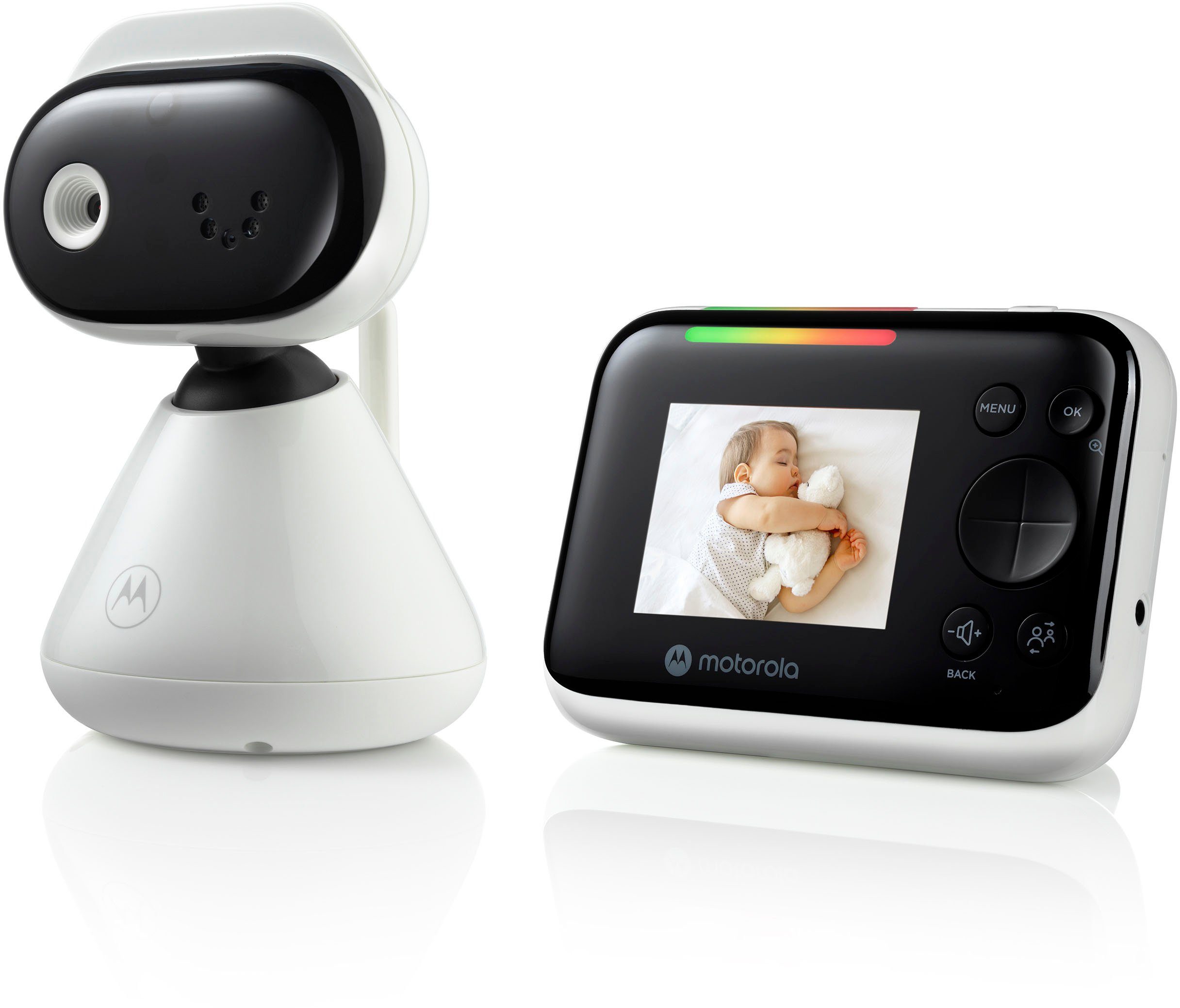 2,8-Zoll-Farbdisplay Babyphone Motorola 1200, PIP Video Nursery