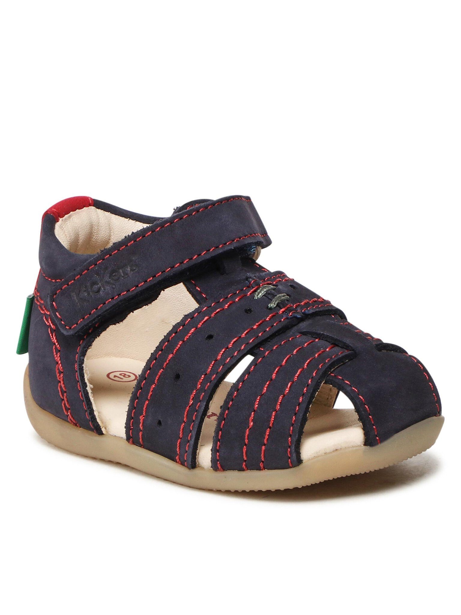 Kickers Сандалии Bigbazar-2 785422-10-103 M Marine Rouge Sandale