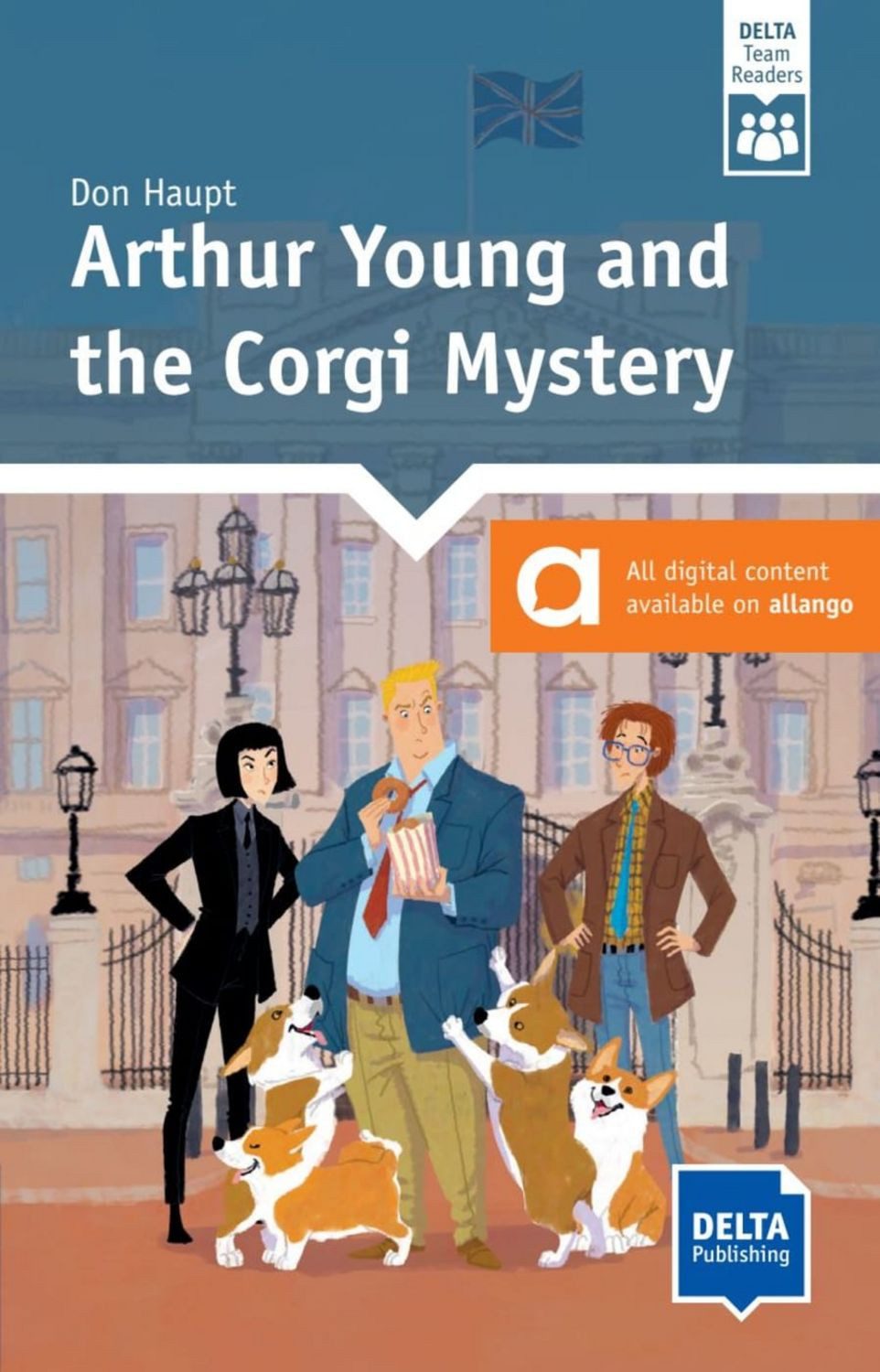 Arthur Young and the Corgi Mystery. Reader + Delta Augmented / Don Haupt