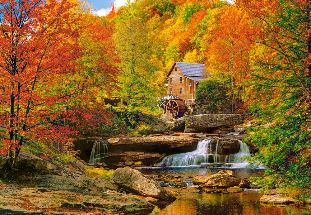 Castorland Puzzle Magischer Herbstmoment, Puzzleteile