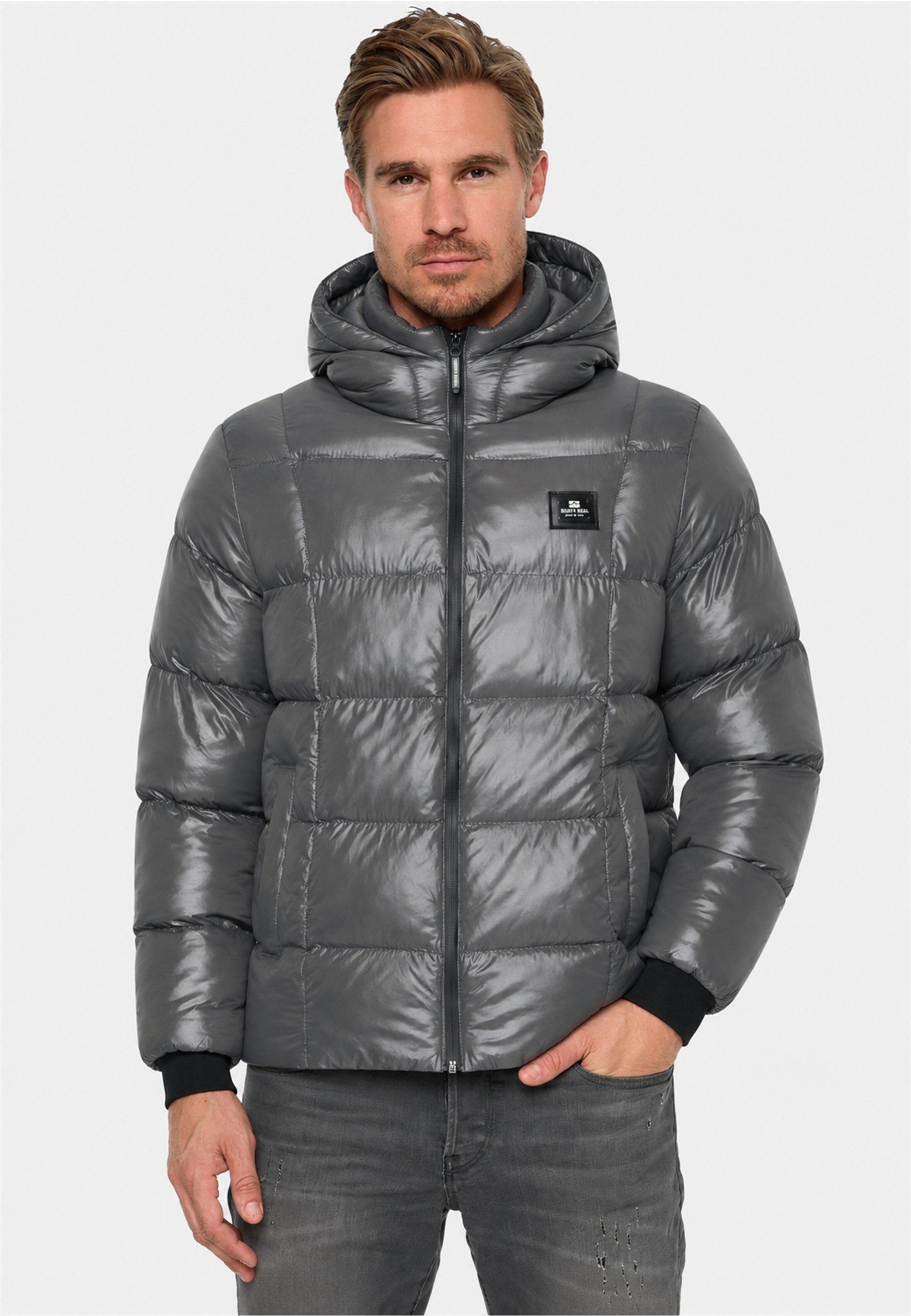 Rusty Neal Steppjacke 18087 mit Kapuze und Stehkragen