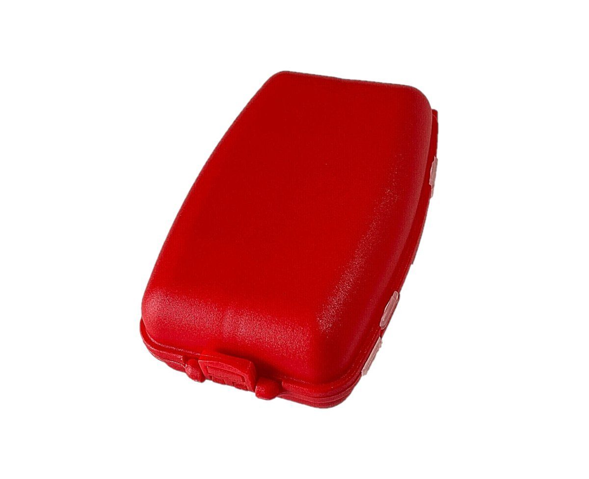 Anplast Angelkoffer Tackle Box Wobbler Fly -L Kleinteilebox Zubehörbox Tacklebox Angelbox Rot