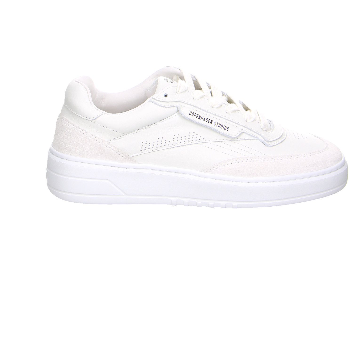 Copenhagen Studios Copenhagen Leder Schnürschuhe weiss Schnürschuh