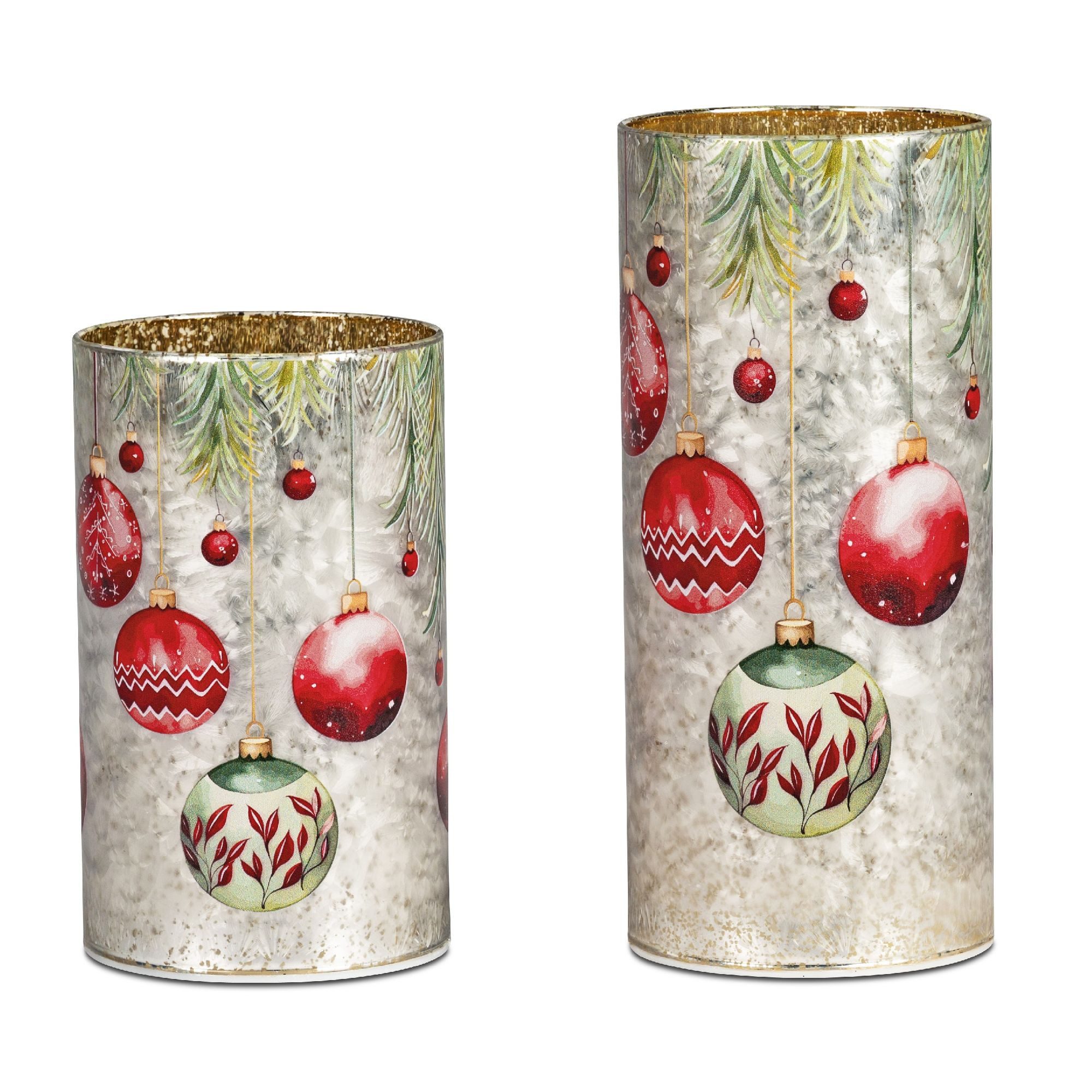 formano Nachttischlampe Weihnachtszeit, Mit Timerfunktion, Silber, Motiv: Sterne