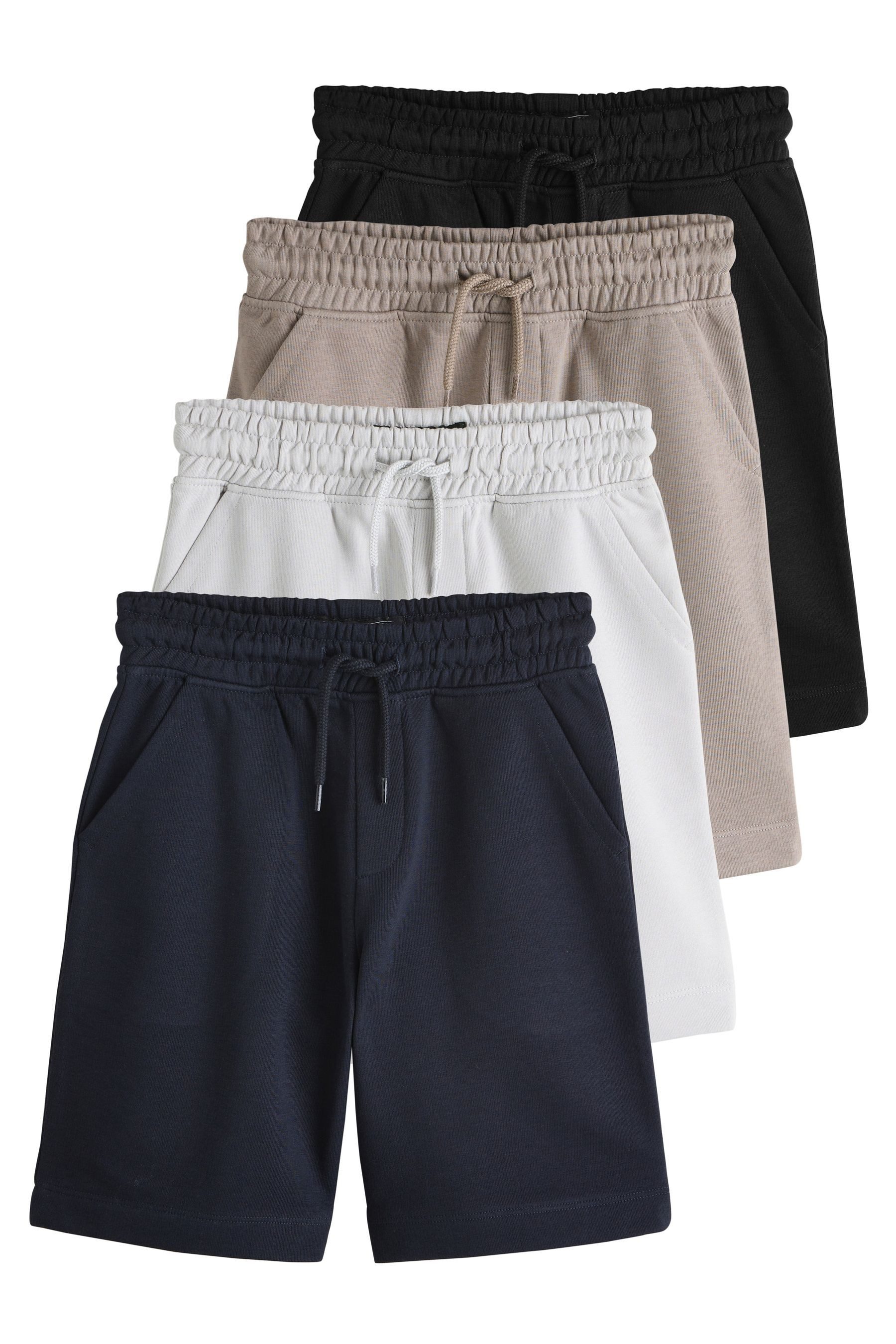 Sweatshorts Jersey-Shorts, 4er-Pack