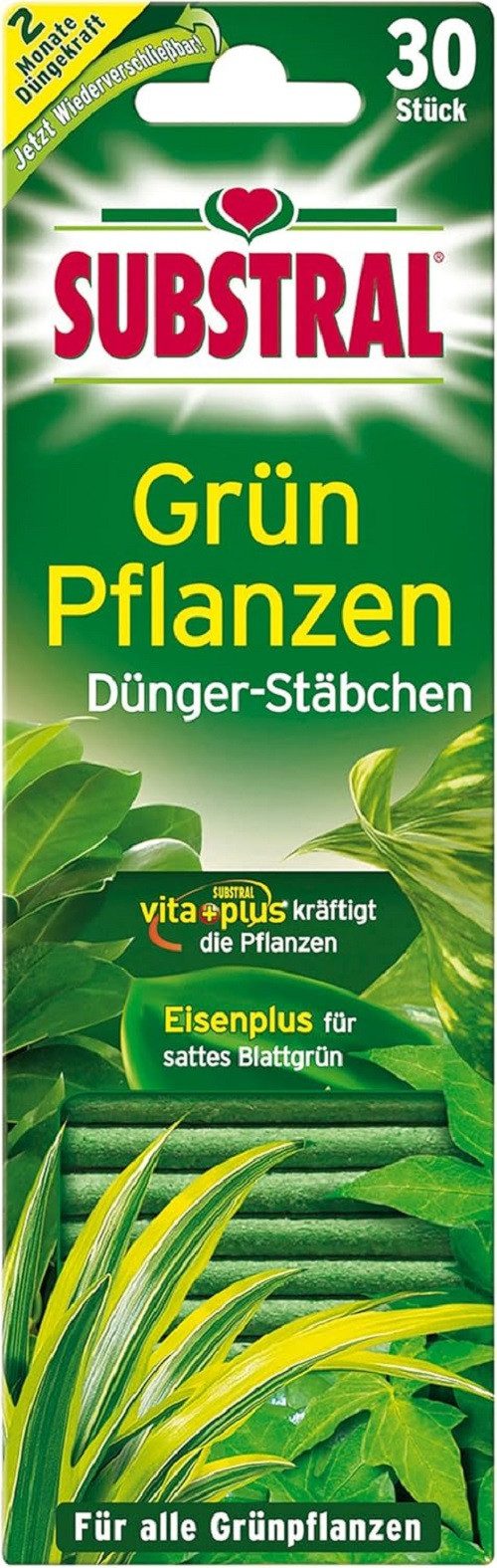 Evergreen Pflanzenstärkungsmittel Substral Dünger-Stäbchen für Grünpflanzen günstig online kaufen