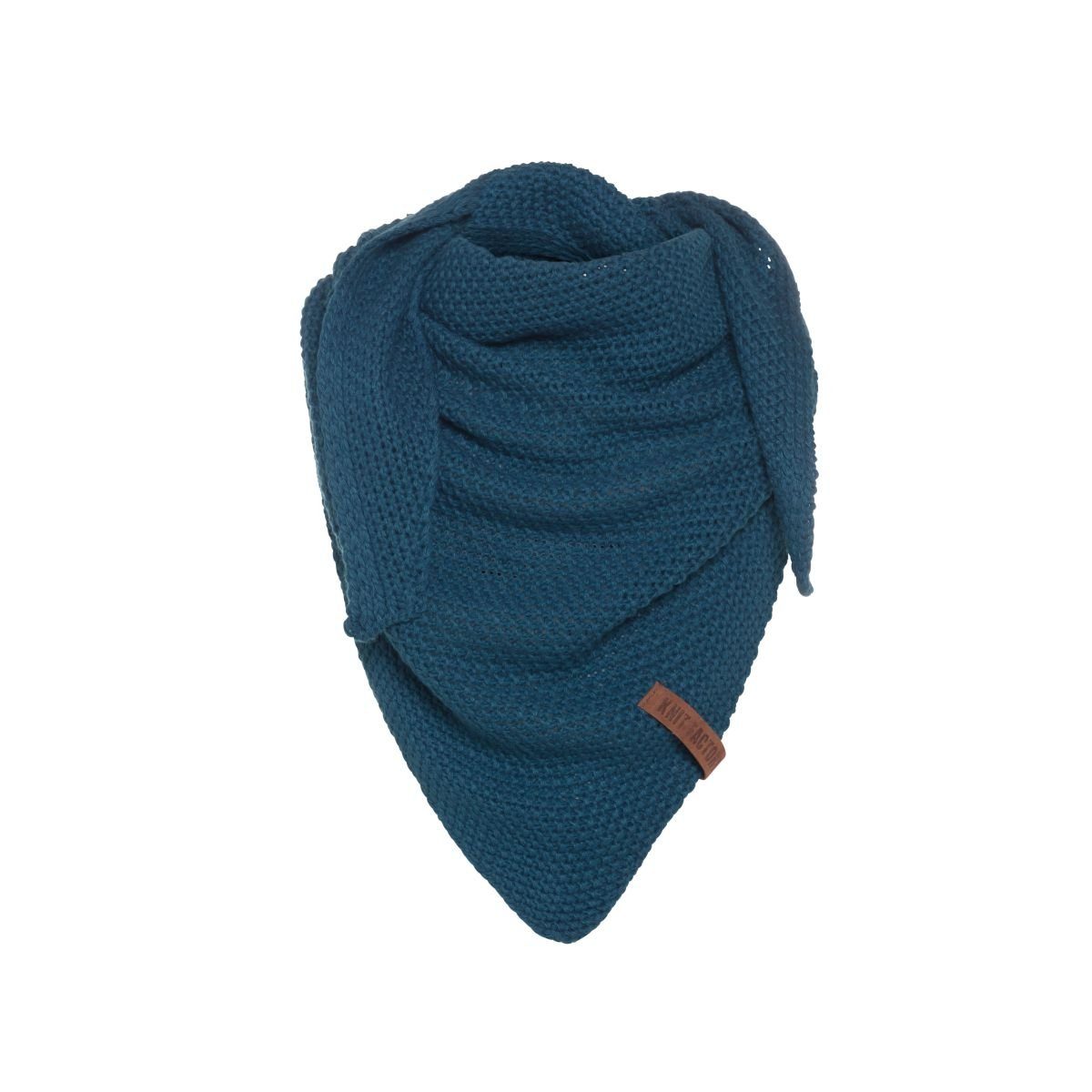 Knit Factory Schal »Coco Dreiecksschal Junior Petrol Glatt 140x60 cm«  online kaufen | OTTO