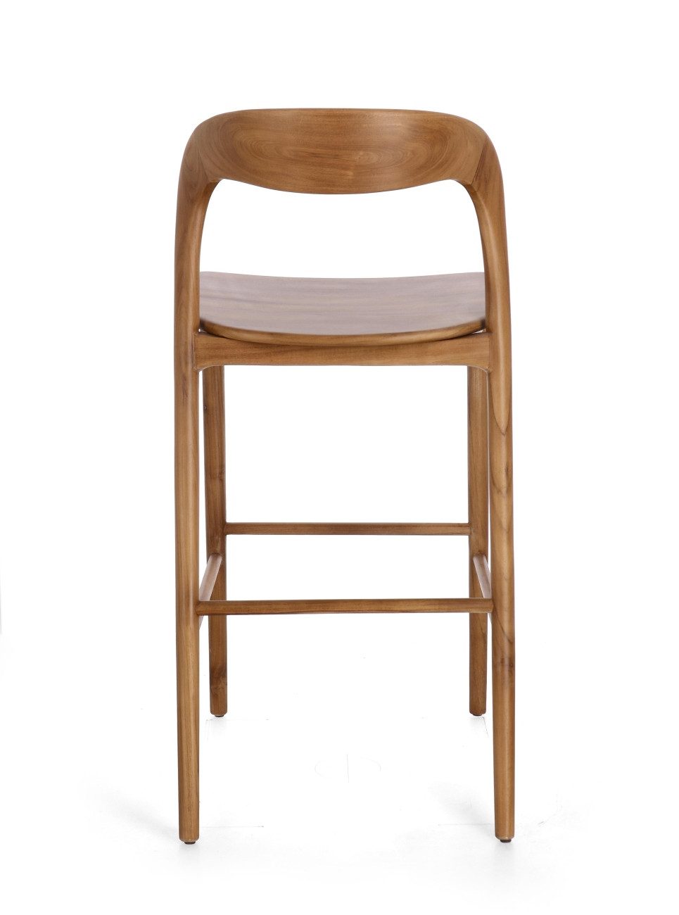 Bizzotto Barhocker Miley aus Teakholz, Natur günstig online kaufen