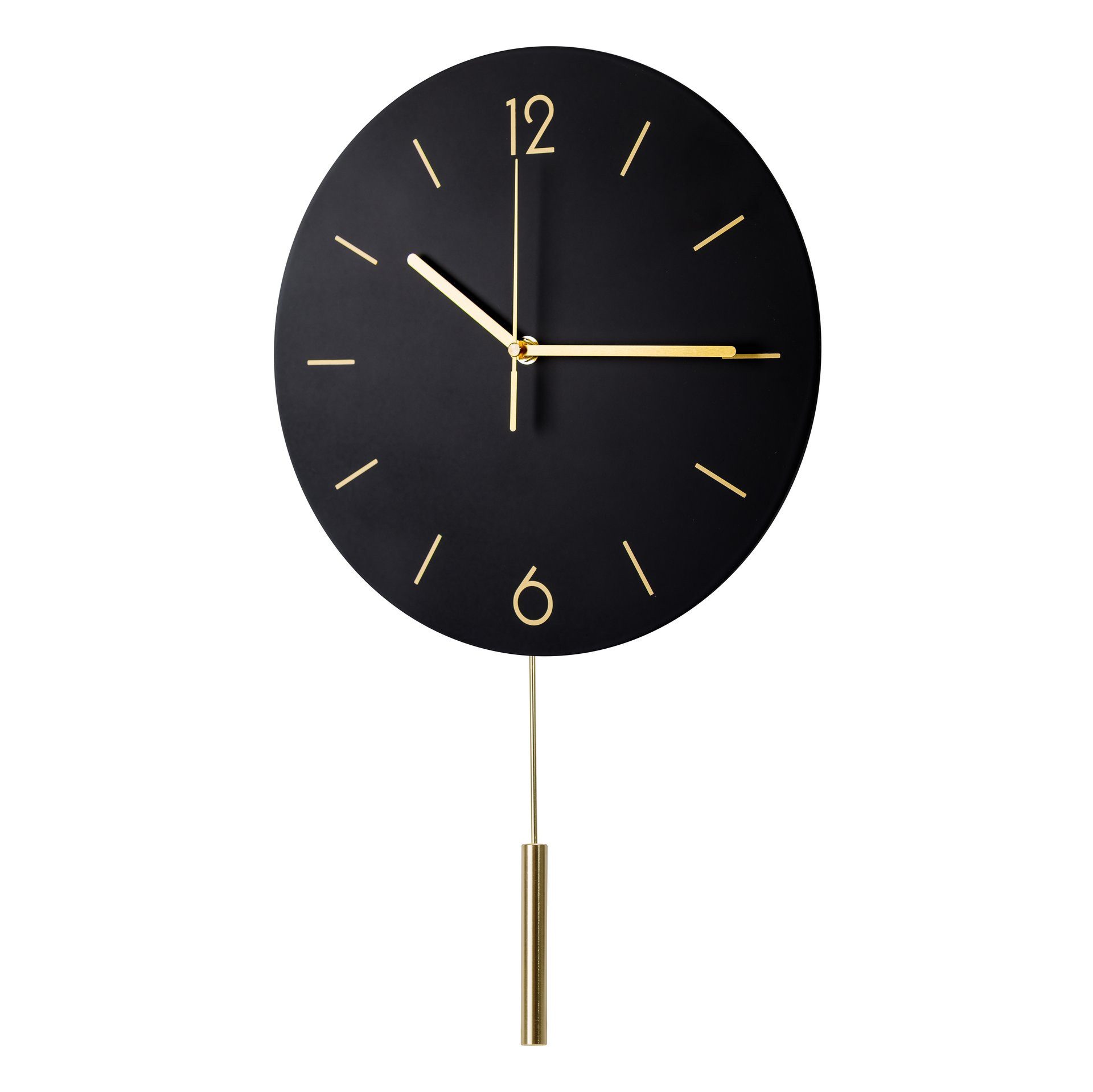 Platinet Wanduhr runde Wanduhr Dämmerung mit geräuschlosem Uhrwerk Quarzmec günstig online kaufen