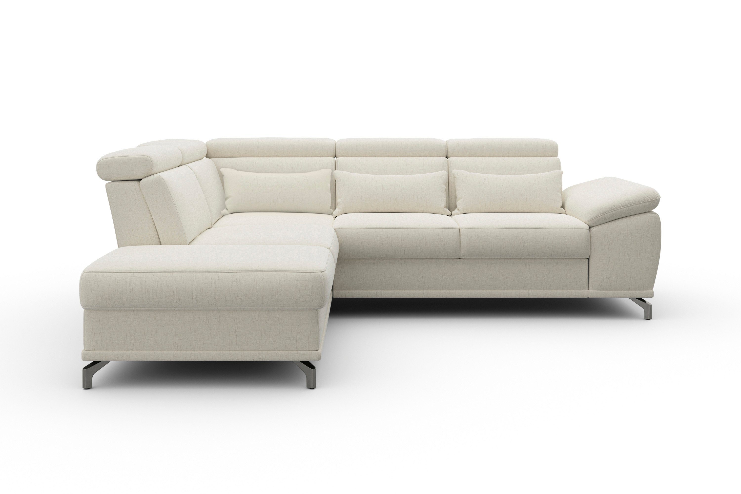 sit&more Ecksofa Cabrio L-Form, mit Sitztiefenverstellung, günstig online kaufen