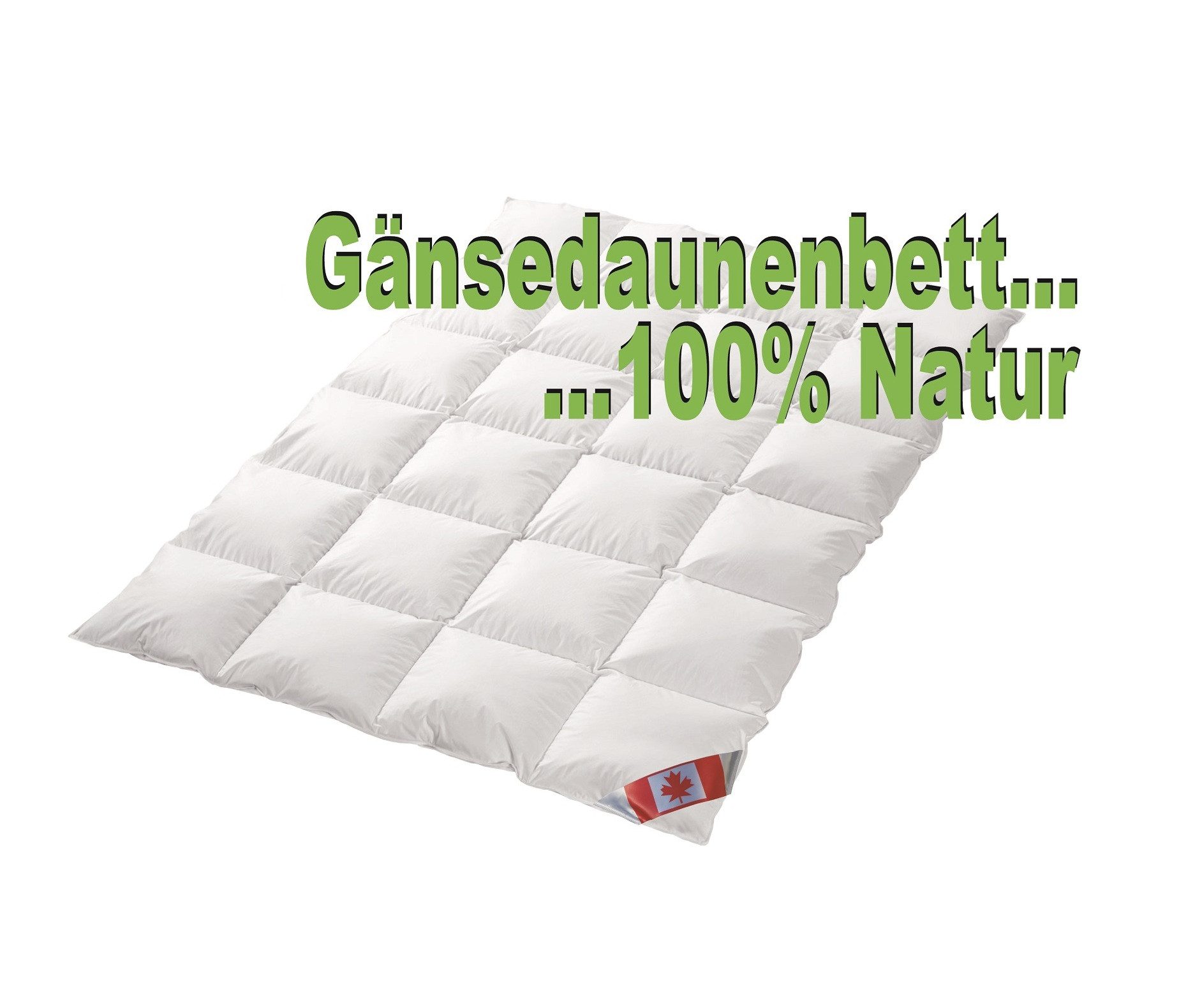 Canada Daunenbettdecke Polaris Premium Winterdecke extra warm Gänsedaune, F günstig online kaufen