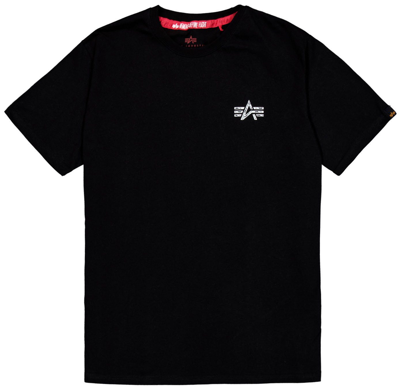 Alpha Industries Rundhalsshirt Signature BP T Baumwolle, regular fit – Bild 3 von 4