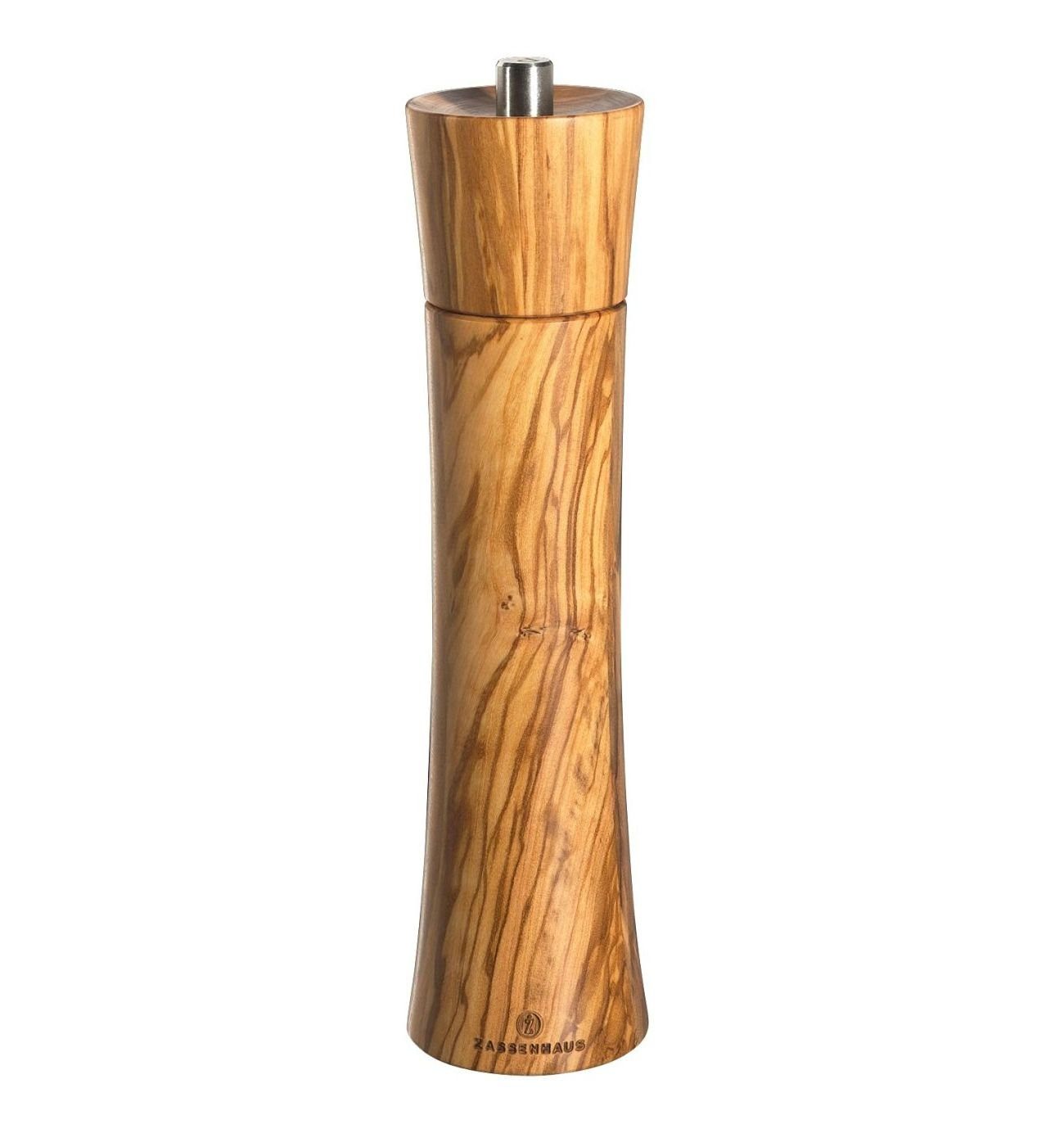 ZASSENHAUS Salz-/Pfeffermühle Zassenhaus - Pfeffermühle "Frankfurt" Olive H 24cm Gewürzmühle 022421 manuell