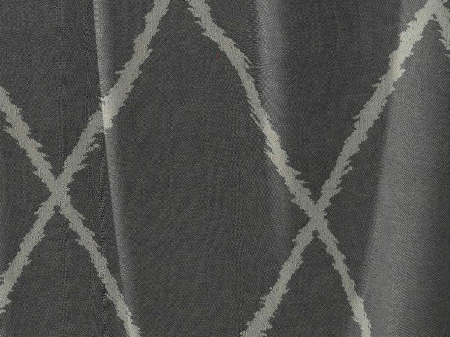 Valdelana, blickdicht, Jacquard St), (1 Kräuselband Adam, schwarz Casket Vorhang