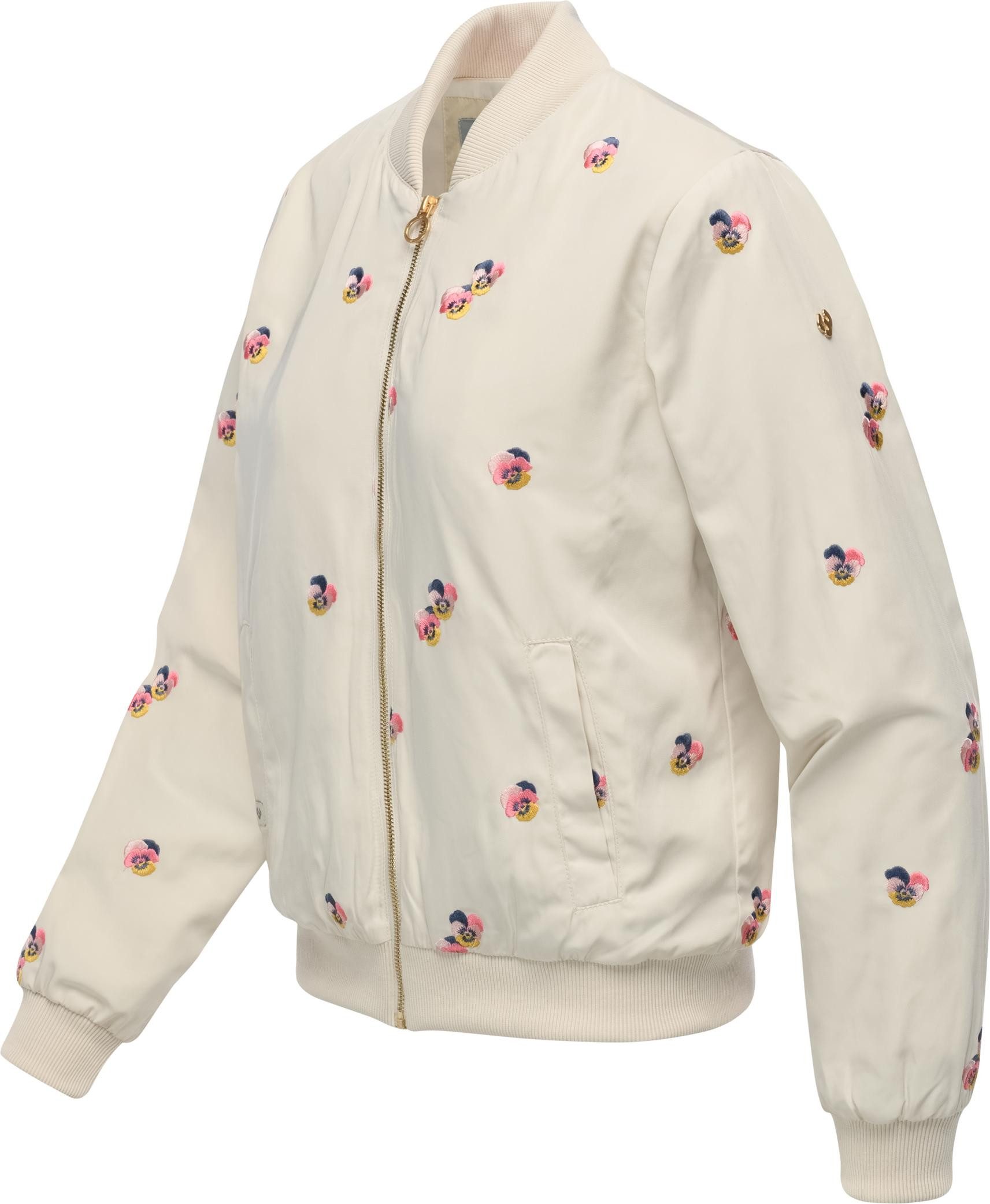 Ragwear Outdoorjacke Lunara YOUMODO Leichte Übergangsjacke mit Bomberkragen