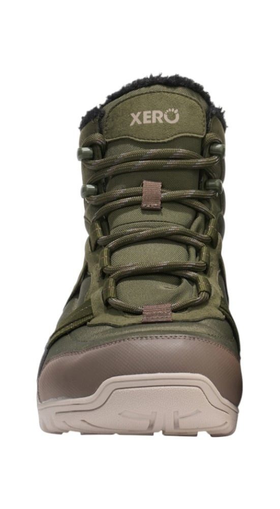 Xero Shoes Alpine Snow Boot (warm, wasserdicht, gefüttert) dunkelgrün Herren Winterstiefel
