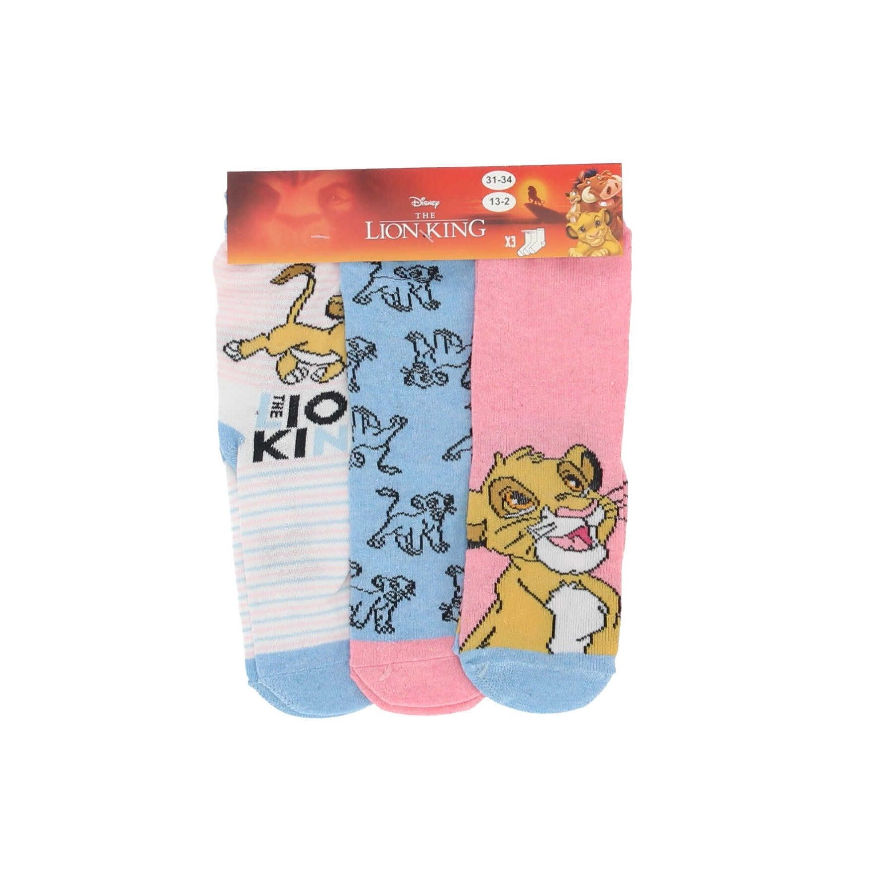 Disney The Lion King Socken socken im 3er pack für Kinder