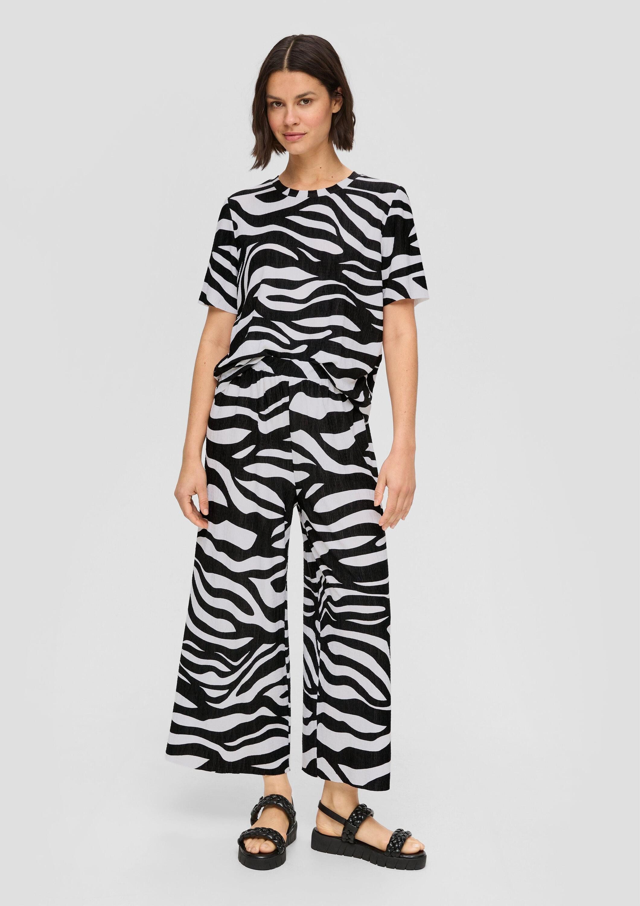 s.Oliver Culotte Hose Jersey-Hose mit elastischem günstig online kaufen