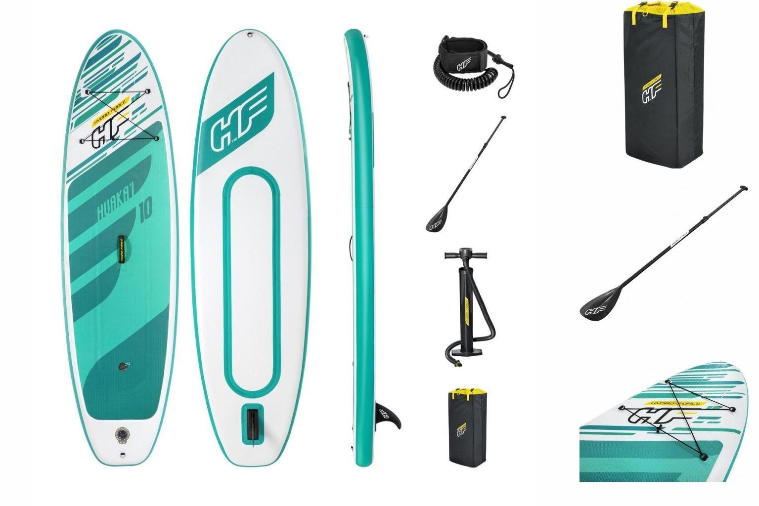 Schlauchboot Bestway Tech Paddel SUP Surfbrett Hydro-Force Bestway Standup-Paddle Huakai Bo