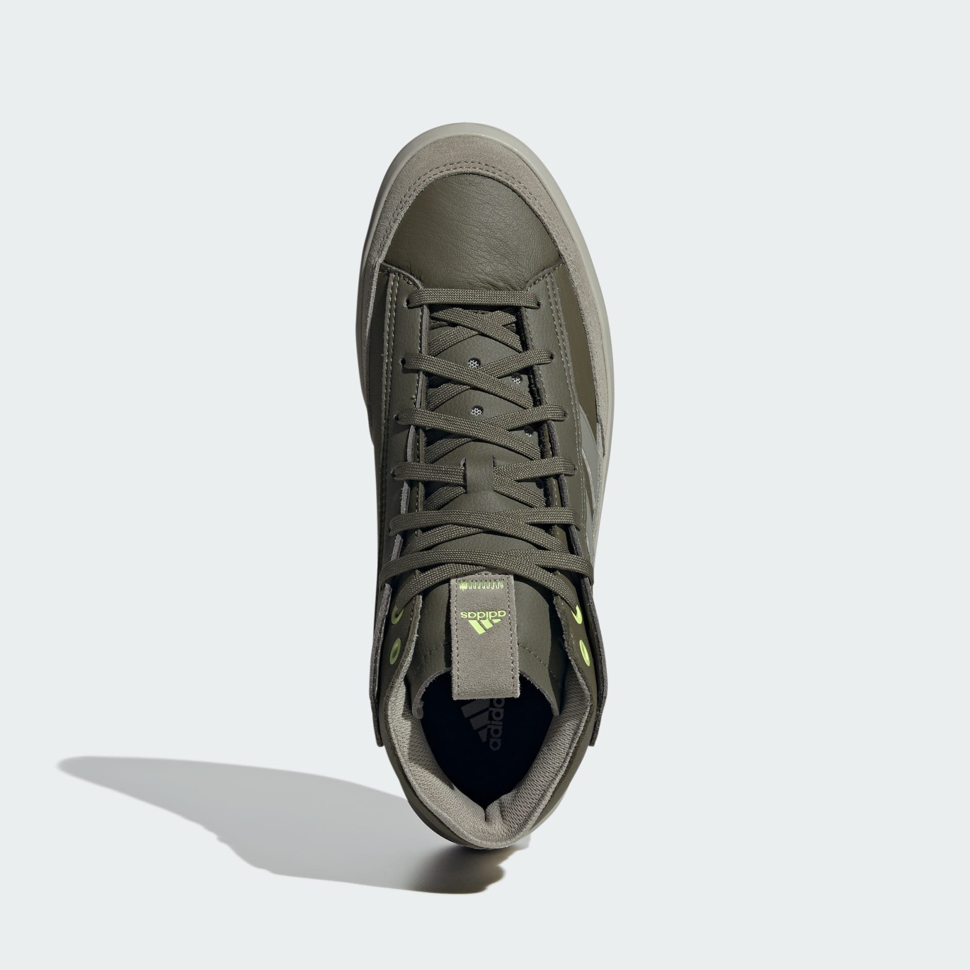 ZNSORED Pebble Sneaker Lime / SCHUH Silver / HI Sportswear Olive Pulse Strata adidas