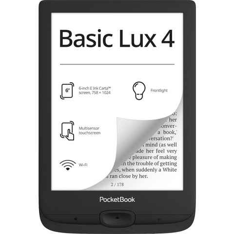 PocketBook Basic Lux 4 E-Book (6", 8 GB)