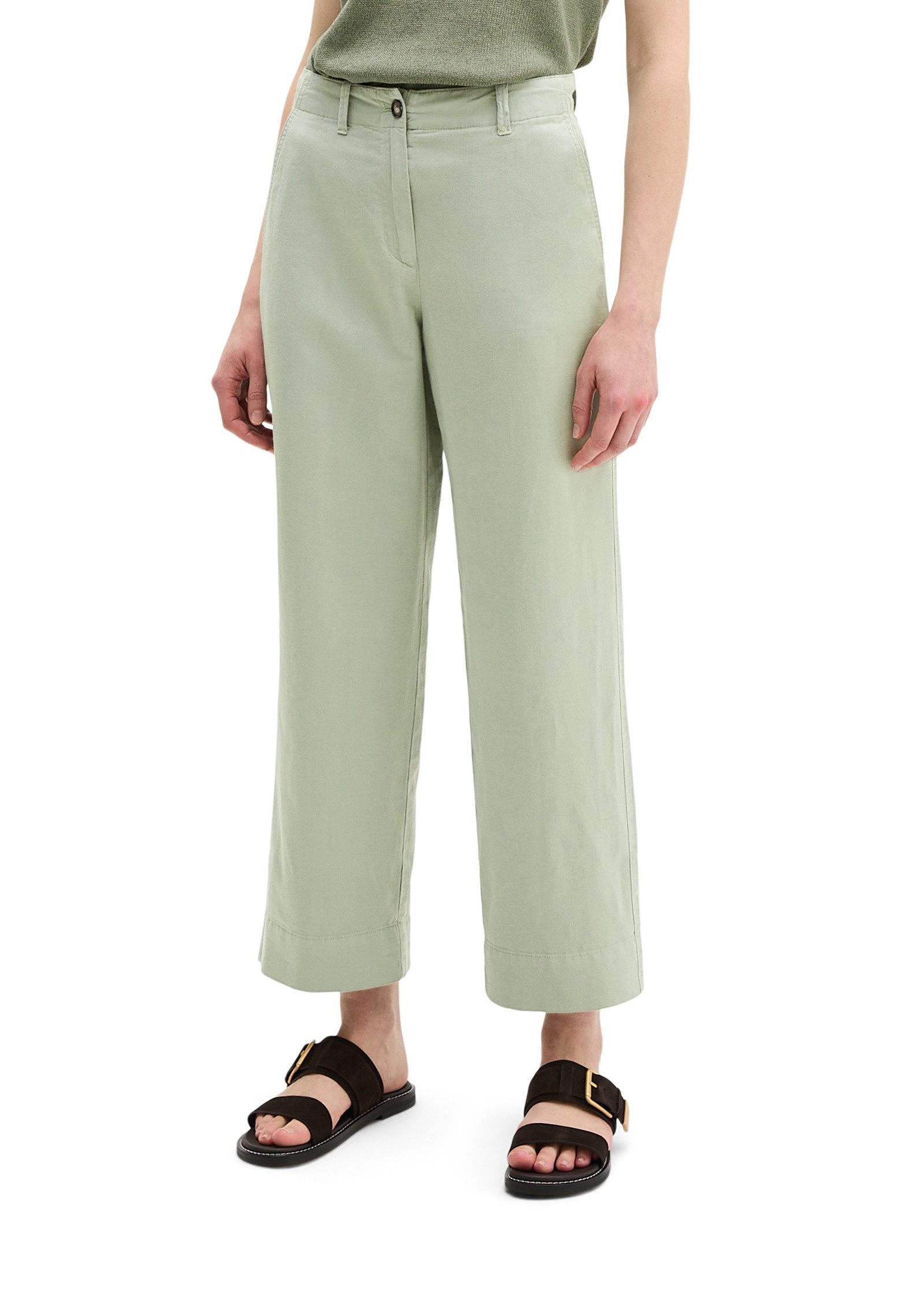 Marc O'Polo Chinohose aus Organic Cotton-Lyocell-Leinen-Mix