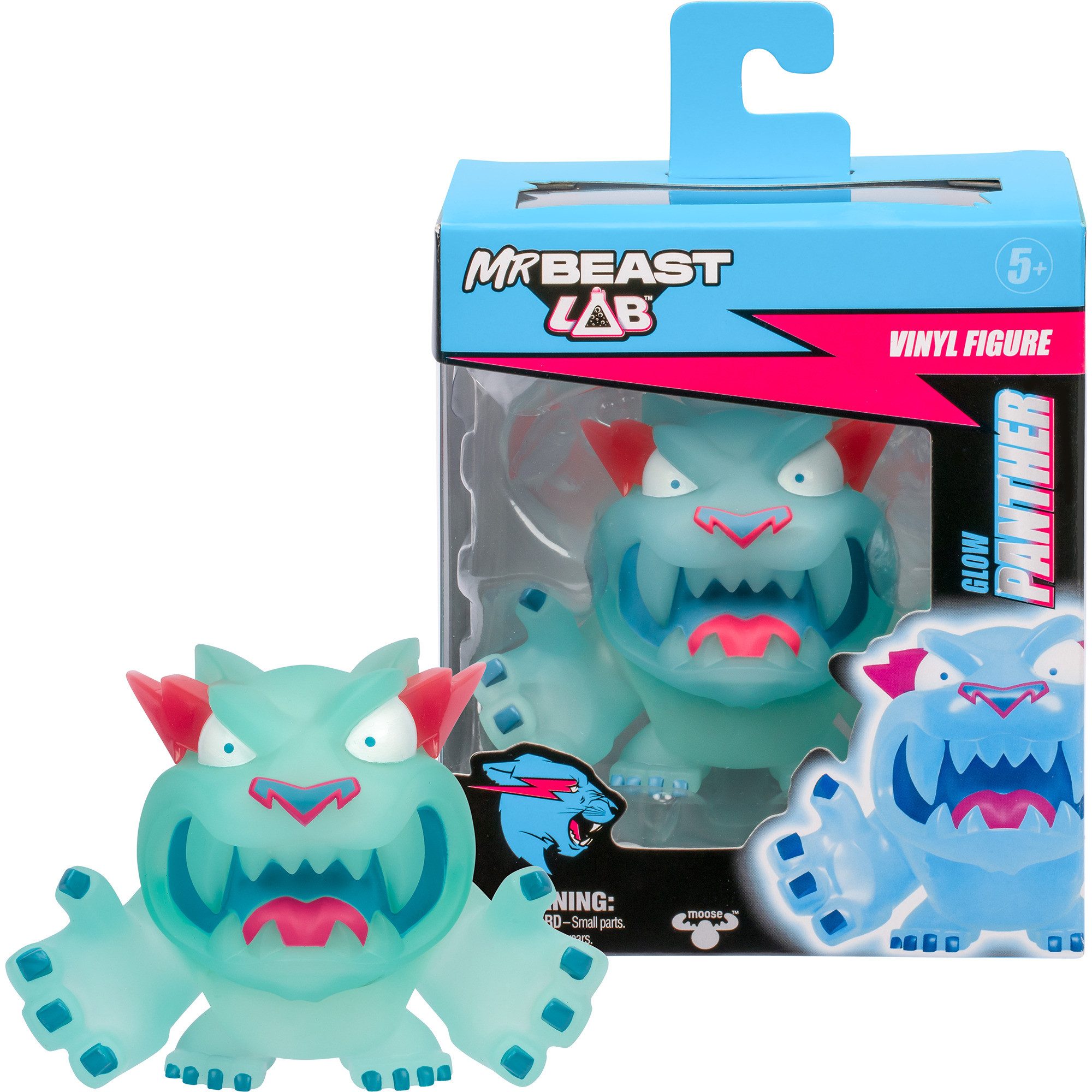 Moose Toys Spielfigur Moose Toys MrBeast Lab Vinyl-Figuren - Glow