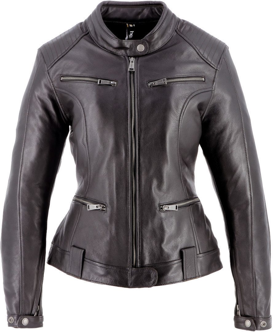 Helstons Motorradjacke Vipere Damen Motorrad Lederjacke Rückenprotektor enthalten,herausnehmbares Innenfutter