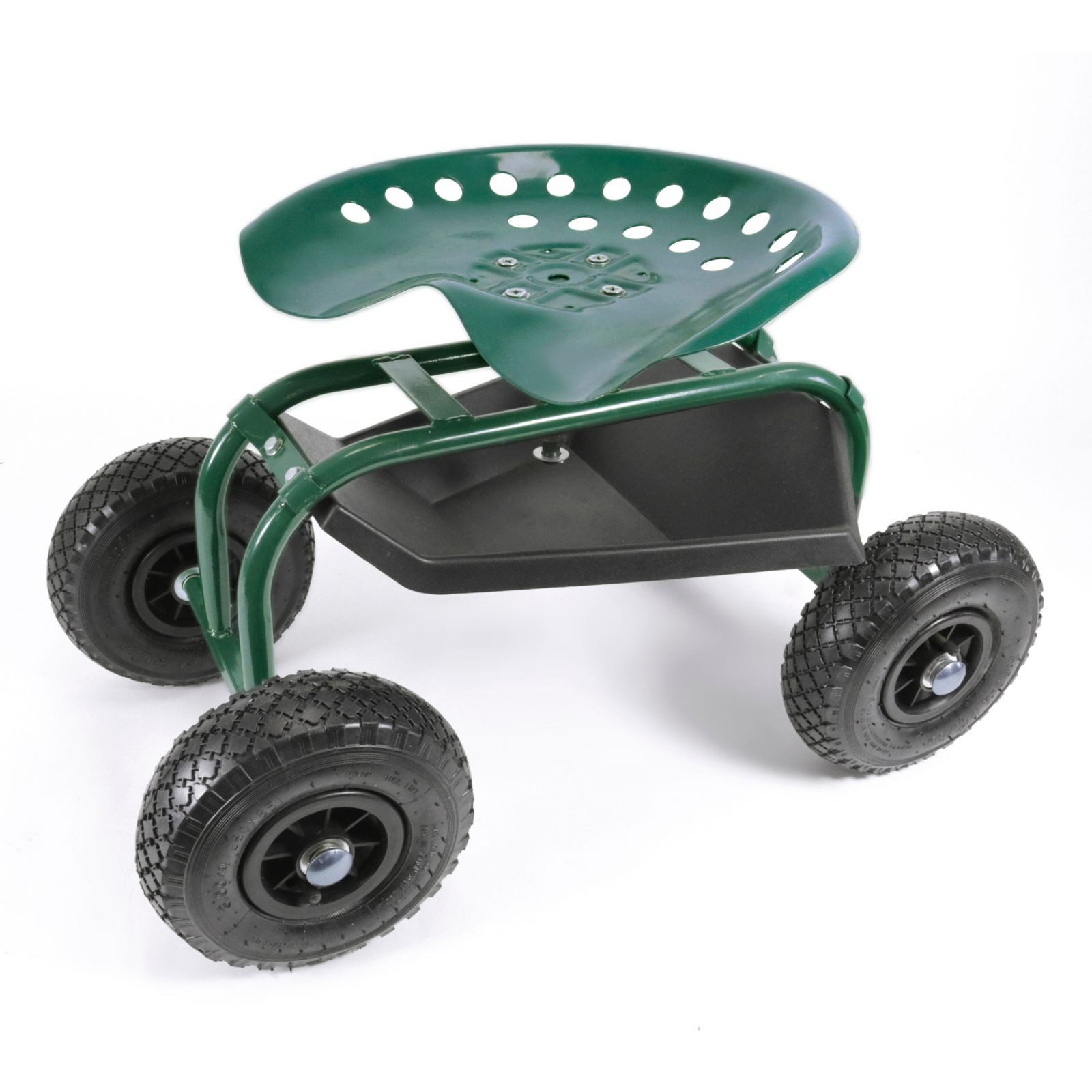 Grüner Jan Rollwagen Gartensitz fahrbar Табурет Arbeitshocker Gartenwagen Gartenhelfer